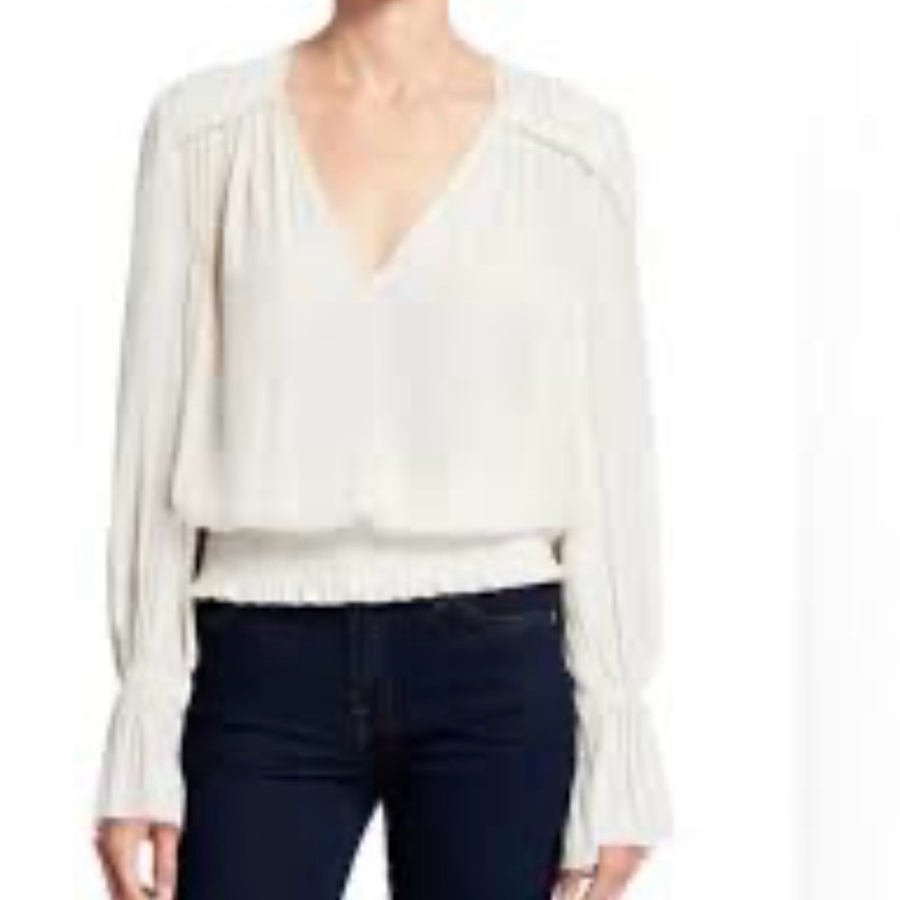 ✨ Ramy Brook Lina Top in Bone | Size Small ✨